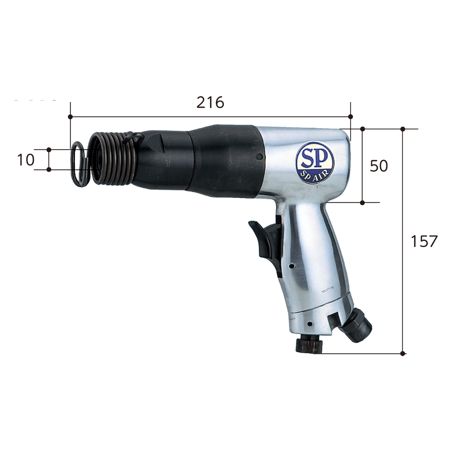 エアーハンマー No.SP-1410 | 製品情報 | エスピーエアー・エアツール｜株式会社ベッセル