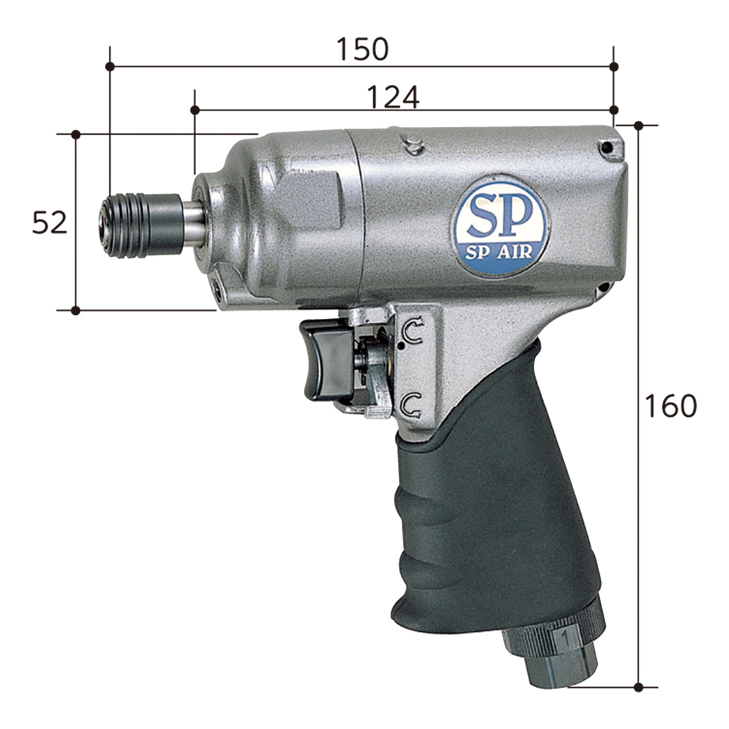直営ストア直営ストアSP AIR エス．ピー．エアー 38mm角大型インパクトレンチ SP-6500 電動工具 