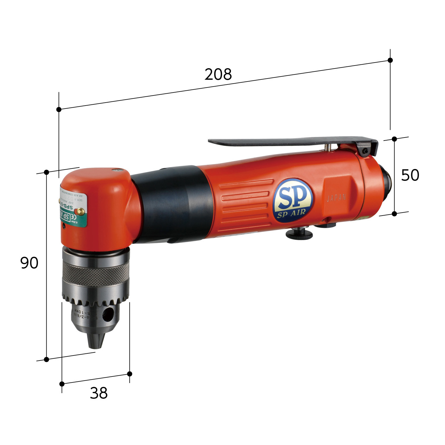 リバーシブルドリル No.SPD-51AH | 製品情報 | エスピーエアー